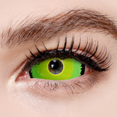 Princess Pinky Green Scar Sclera Contacts