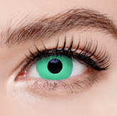 Pinky Paradise Green UV Reactive Eye Contacts
