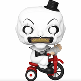 Terrifier Art the Clown with Bike Funko Pop! Vinyl Figure