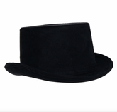 Faux Suede Adult Top Hat