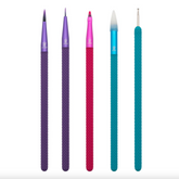 Detailing 5pc Makeup Brush/Tool Kit