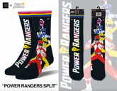 Power Rangers Split Men's Crew Socks