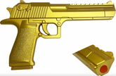 12.75" Golden Desert Eagle Foam Replica Prop