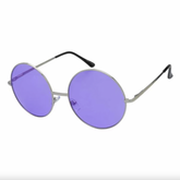 Janis Large Round Sunglasses