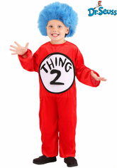 Dr Seuss Thing 1 and Thing 2 Child Costume
