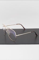 Classic Tinted Aviator Glasses