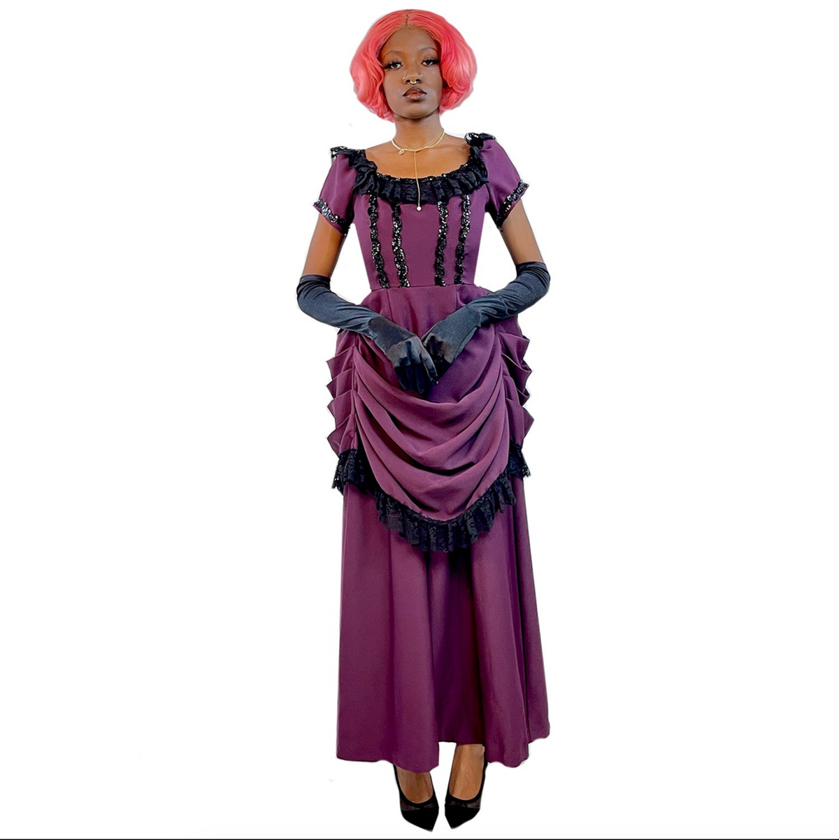 Exclusive Victorian Emma In Purple Women's Adult Costume