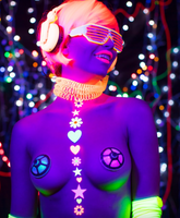 Galactic Twisters LED Pasties