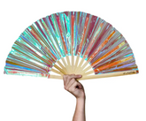 Iridescent Clacker Fan