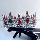 Ruby Royal Silver King Crown