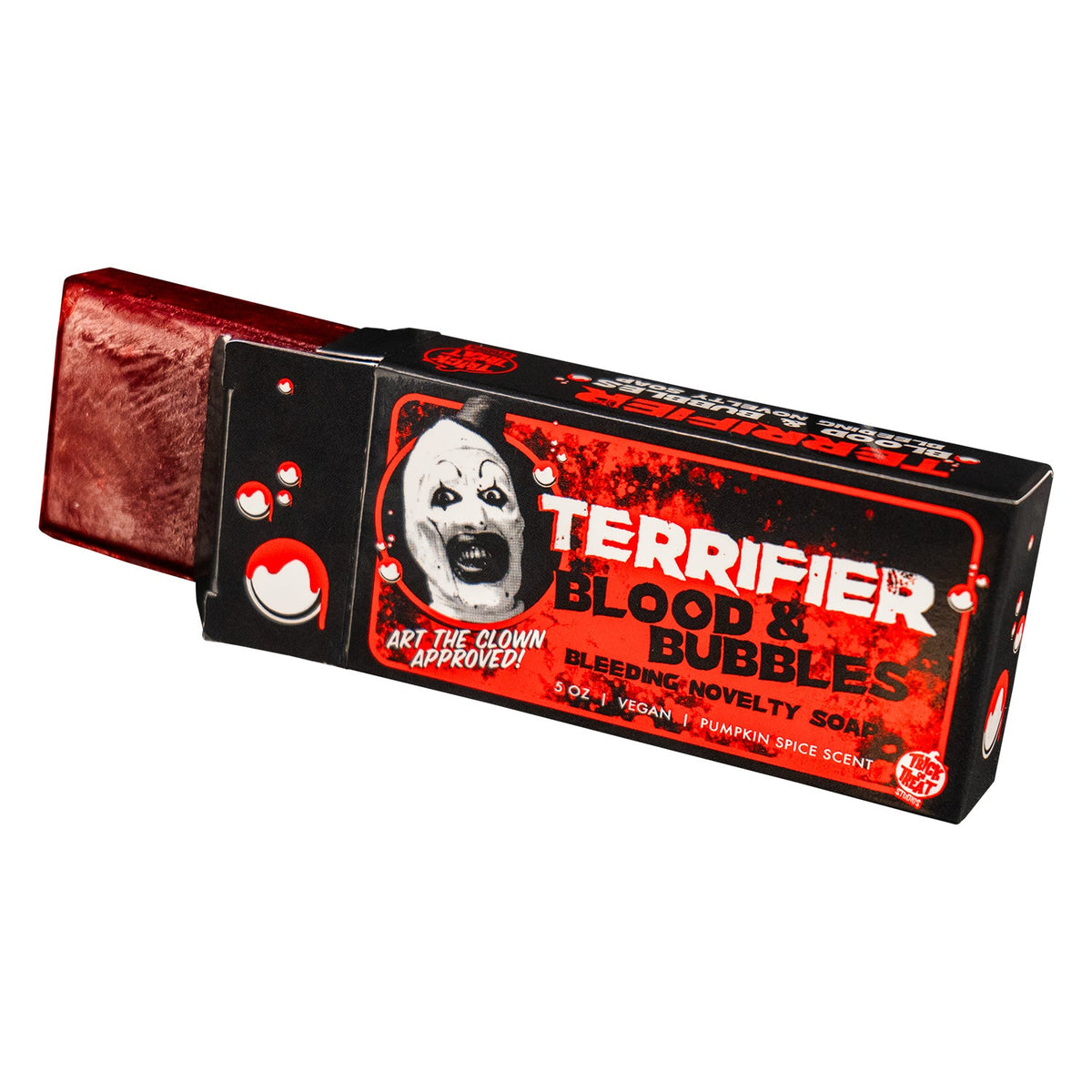 Terrifier: Art The Clown "Blood & Bubbles" Soap