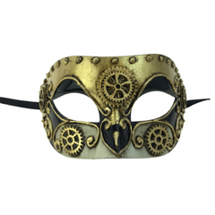 Owl Venetian Style Steampunk Mask