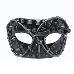 Steampunk Half Face Mask