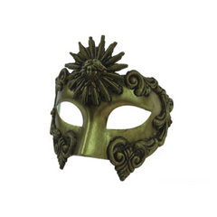 Venetian Mask with Sun Decal