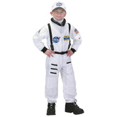 Classic Jr. White Astronaut Suit Kids Costume