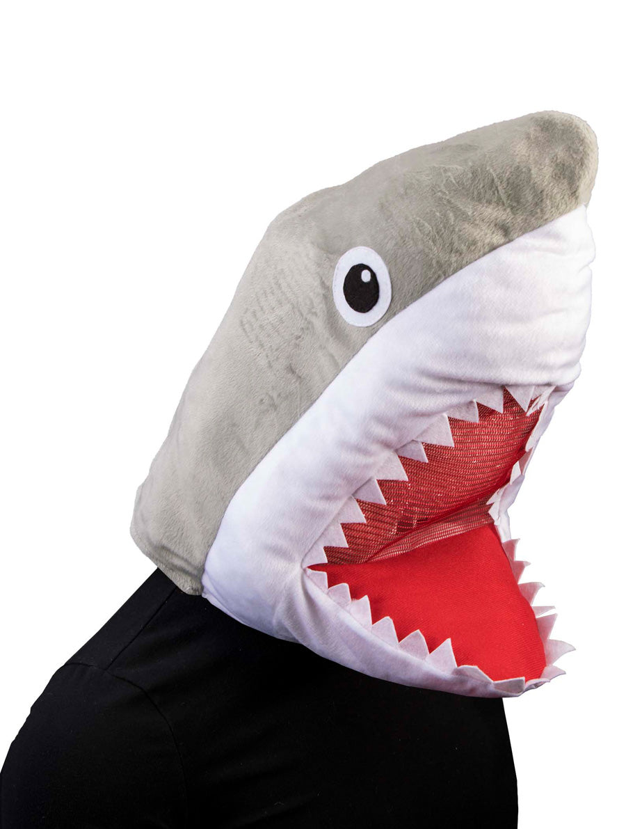 Shark Head Plush Mascot Head Mask