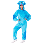 Blue's Clues & You Blue Adult One Piece Costume