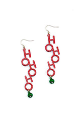 Ho Ho Ho Christmas Party Earrings