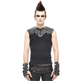 Men's Black Futuristic Top