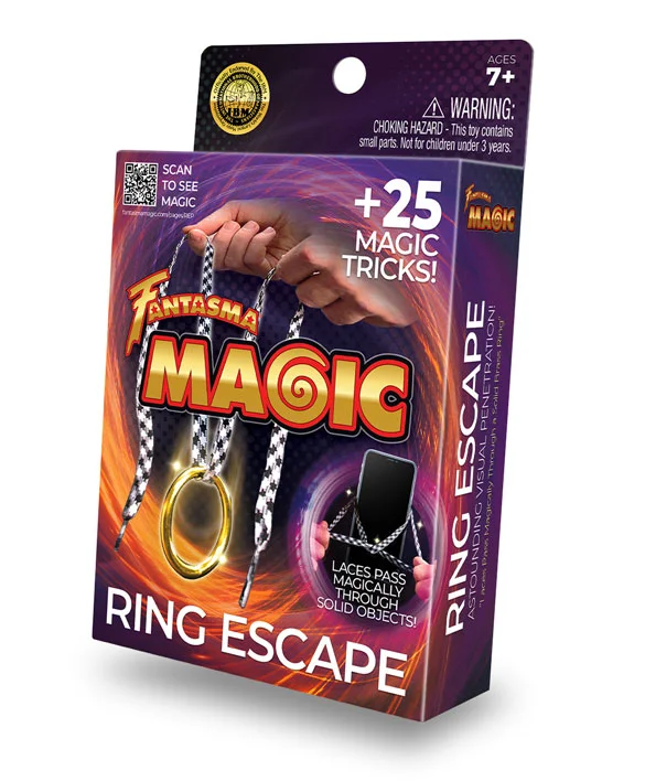 Ring Escape 25 Trick Magic Kit