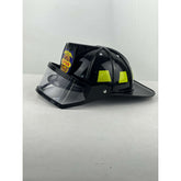 Child's Black Firefighter Shield Hat