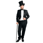 Classy Victorian Dickens Tailcoat Adult Costume