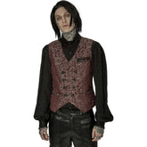 Dark Red Gothic Vest