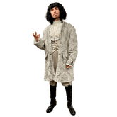 Deluxe Stone Grey Colonial Men's Costume