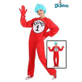 Dr Seuss Thing 1 & 2 Adult Costume