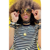 Elvis Gold Sunglasses