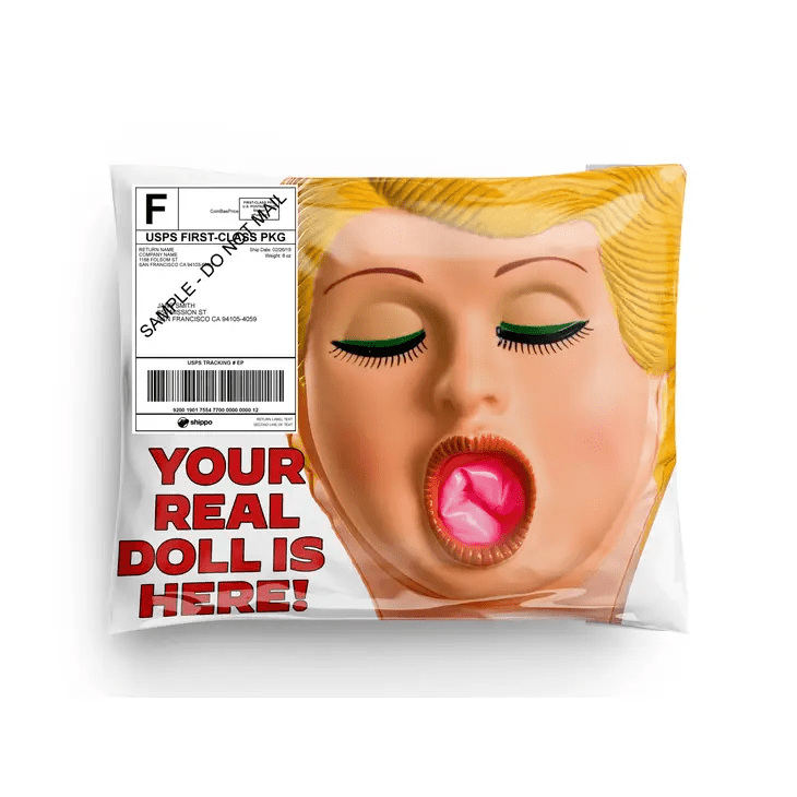 Embarrassing Prank Shipping Package Labels AbracadabraNYC