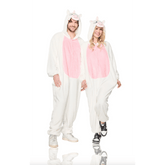 Embrace Your Inner Magic: Adult Unicorn Hooded Jumpsuit