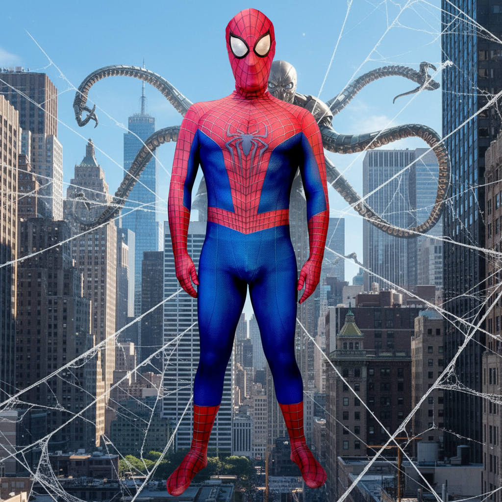Spider-Man Ultimate Cosplay Adult Costume – AbracadabraNYC