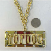 Gold Top Dog Necklace