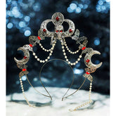 Gunmetal Celestial Skull Headpiece