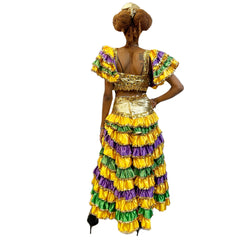 International Gold Rumba Women's Costume