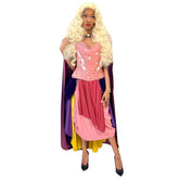 Hocus Pocus Sarah Inspired Costume w/ Bodysuit, Corset, Skirt & Cape