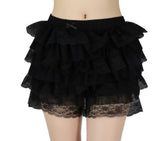 Ruffled Rhumba Shorts with Lace