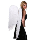 Adult White Large Feather Angel Wings