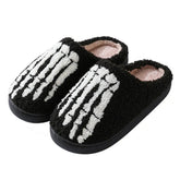 Cozy Skeletal Feet Slippers