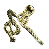 Gold Coiled Snake Armband