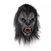 Grey Wolfman Latex Mask