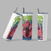 Goosebumps Dummy Glow In The Dark Horror Tumbler