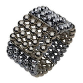 5 Line Beaded Bracelet