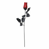 Dark Red Glitter Rose