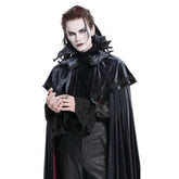 Gothic Vampire Two Toned Velvet and Lace Collar