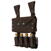 Medieval Brown Alchemy Potion Waist Bag