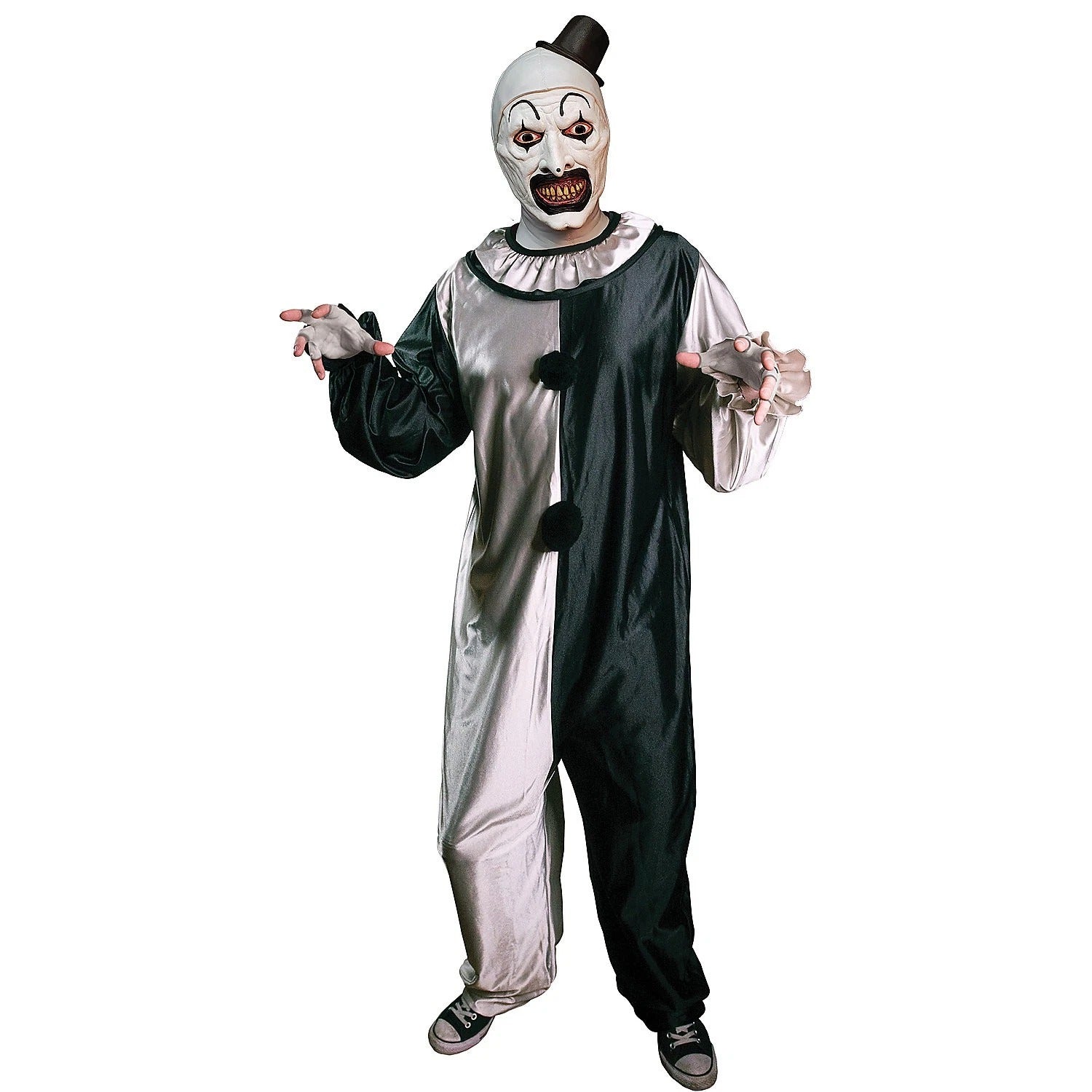 CHAKS Clown-Kostüm Terrifier – Art The Clown Kostuem Mit Maske Komplettes Horrorclown Kostuem Mit Latexmaske S0wfj0oz CHAKS Clown-Kostüm Terrifier – Art The Clown Kostuem Mit Maske Komplettes Horrorclown Kostuem Mit Latexmaske S0wfj0oz