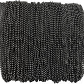 Mardi Gras Black Beads