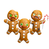 Krampus Gingerbread Man Prop